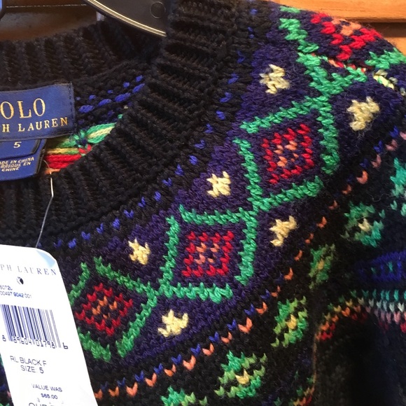 Polo Ralph Lauren Black Sweater - Picture 5 of 8
